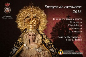 ensayos costaleros virgen 2016