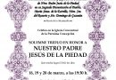 Solemne Triduo Estatutario a Jesús de la Piedad