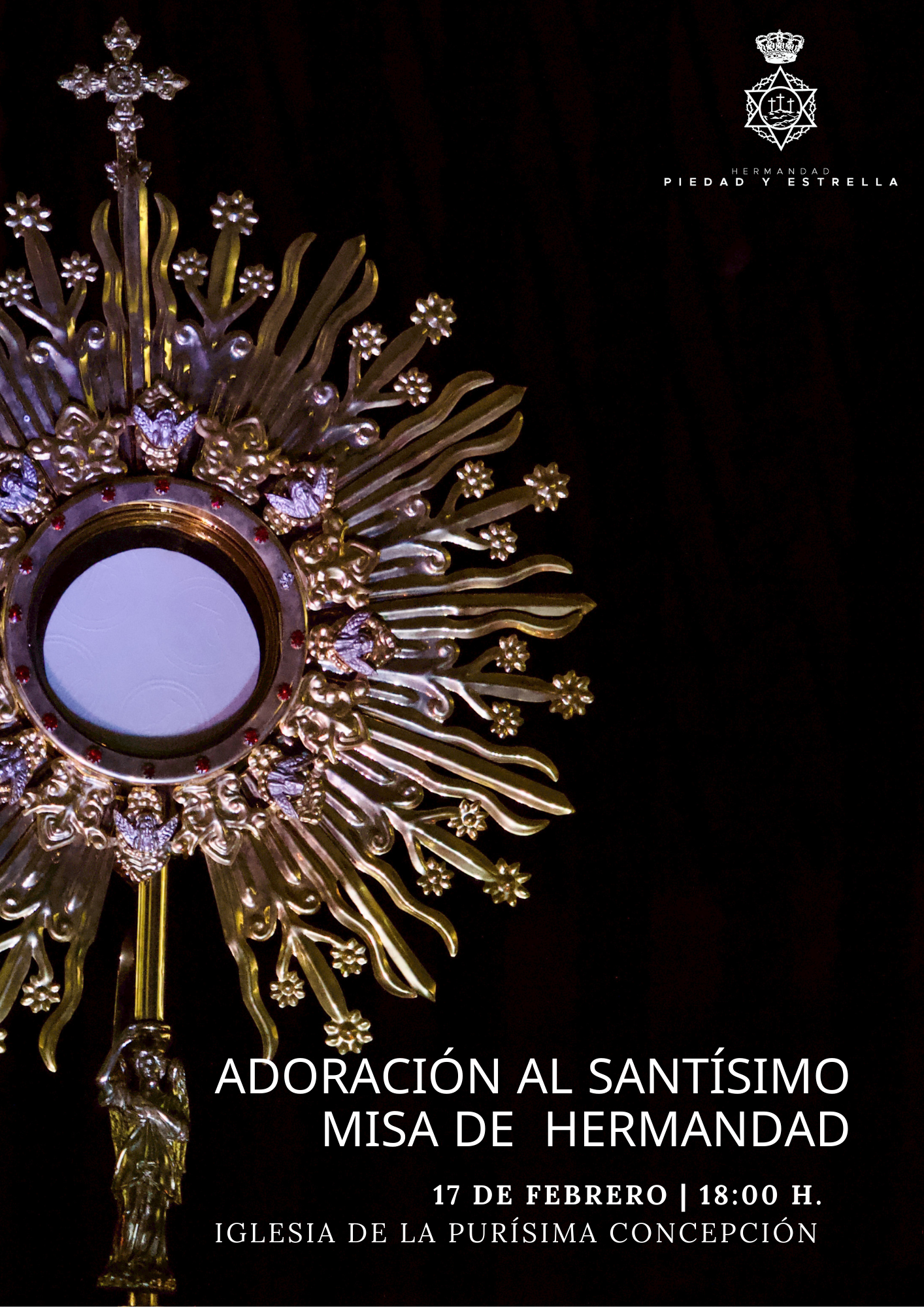 adoracion al santisimo y misa de hermandad