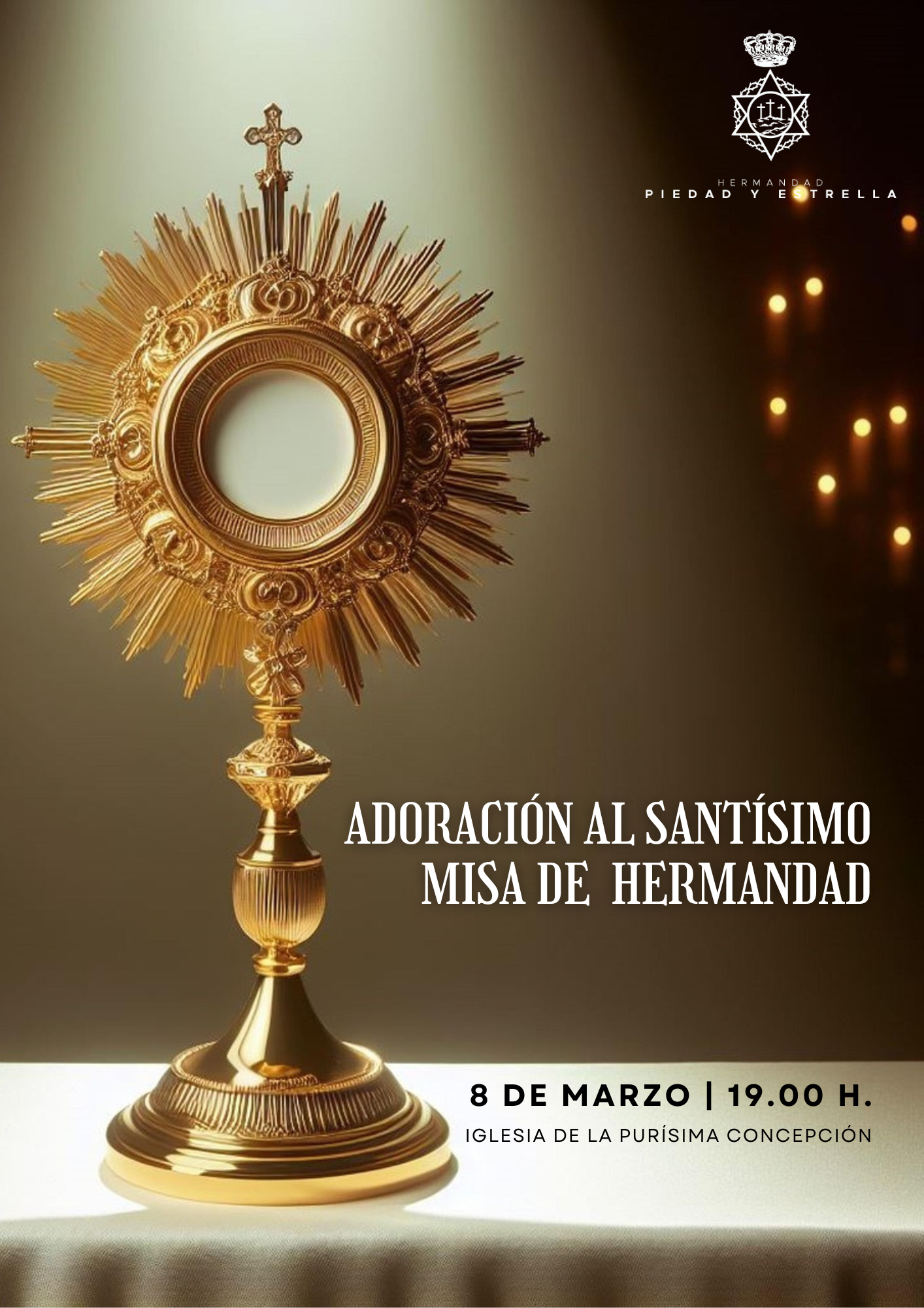 adoración santísimo y misa hermandad 2025