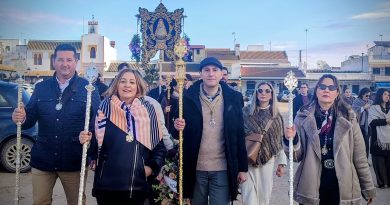Estrella y Rocío juntos en la peregrinación al Santuario de la Blanca Paloma Estrella y Rocío juntos en la peregrinación al Santuario de la Blanca Paloma