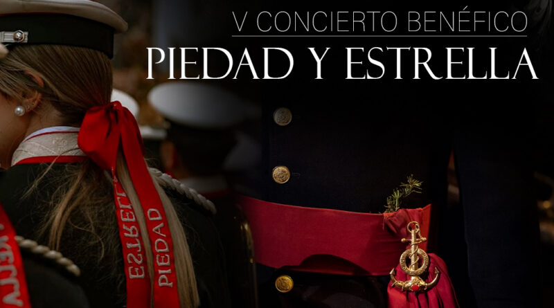 La Banda de Cornetas y Tambores del Paso y la Esperanza de Málaga y la Agrupación Musical de La Estrella compartirán escenario en el V Concierto Benéfico Piedad y Estrella